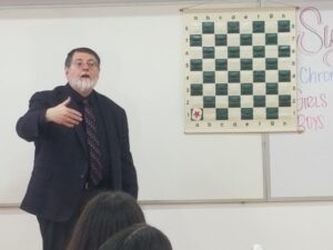 Jerry Nash delivers master class on chess in education pedagogy
