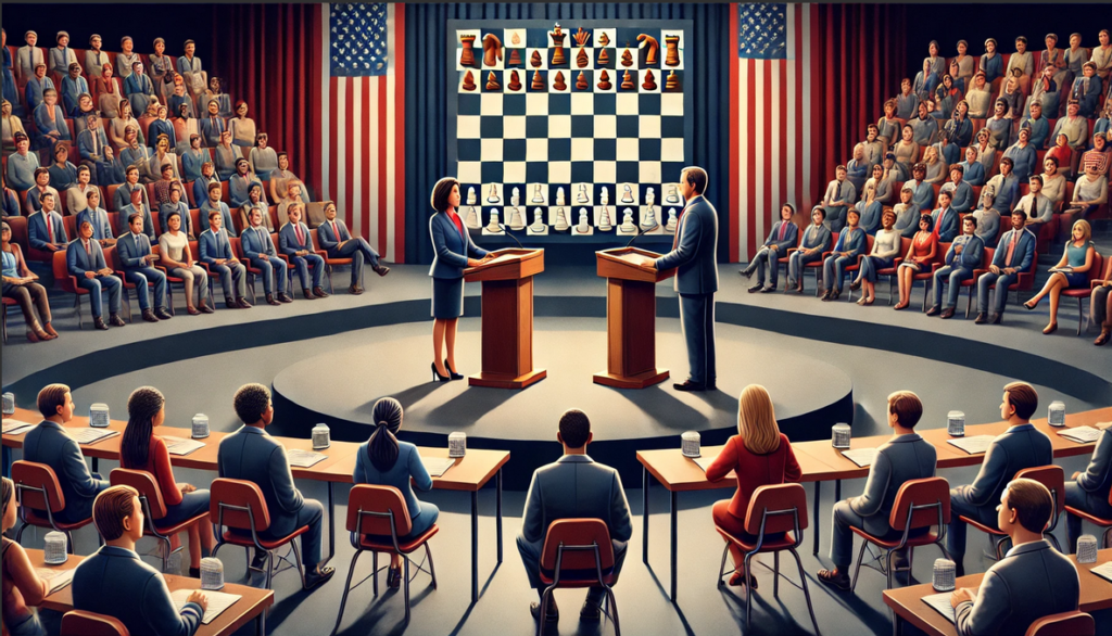 Politicians Debating Chess in Education